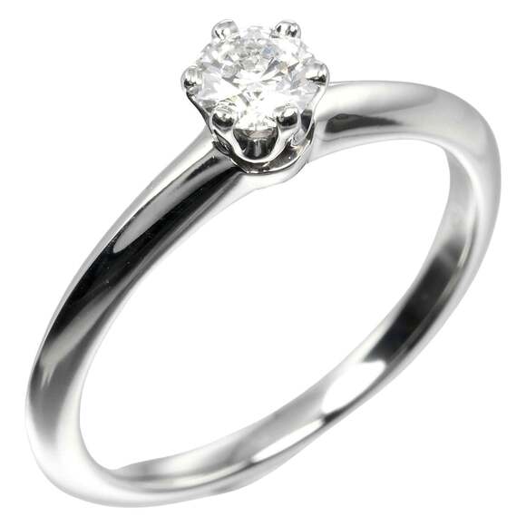 TIFFANY Silver Diamond Ring